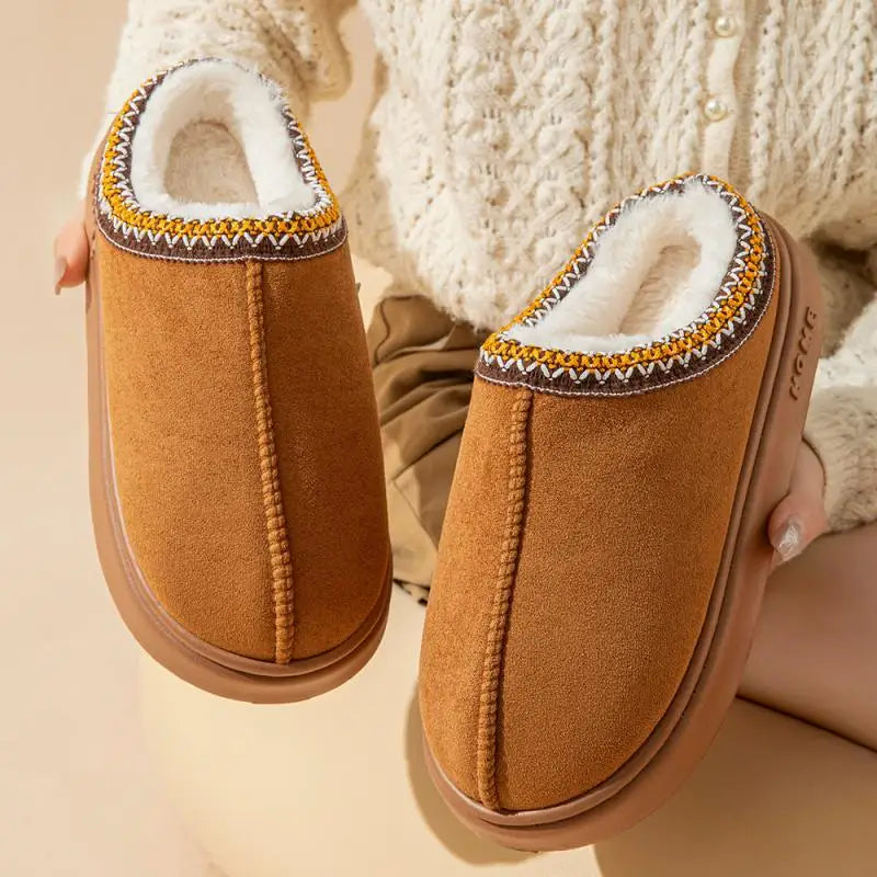 Fluffy Home Slippers - Girls Just Wanna Shop