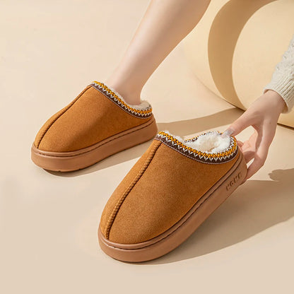 Fluffy Home Slippers - Girls Just Wanna Shop