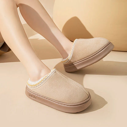 Fluffy Home Slippers - Girls Just Wanna Shop