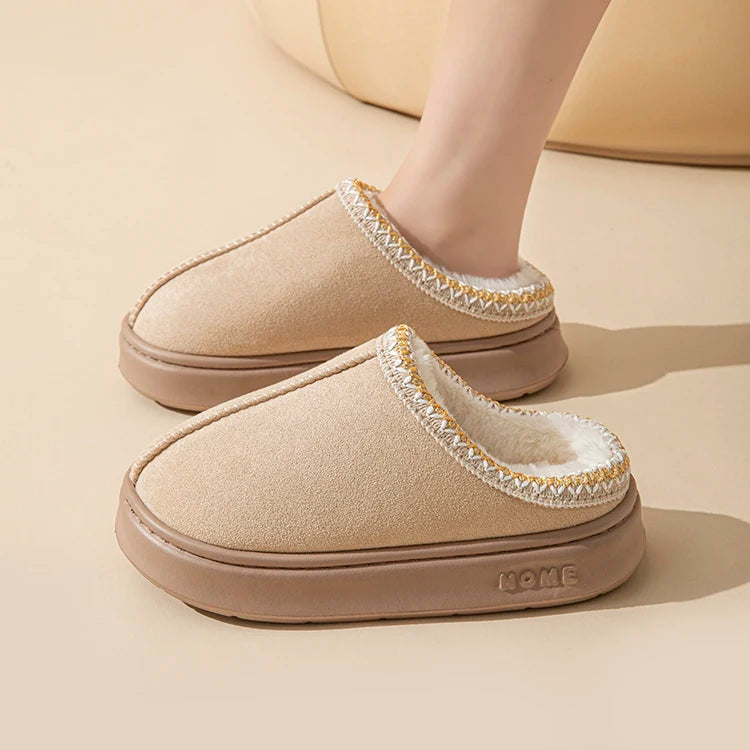 Fluffy Home Slippers - Girls Just Wanna Shop