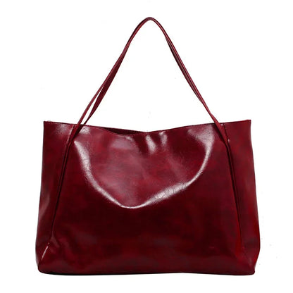 Vegan Leather Shoulder Bag - Girls Just Wanna Shop