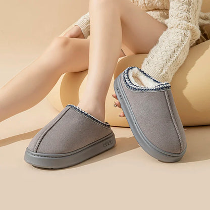 Fluffy Home Slippers - Girls Just Wanna Shop