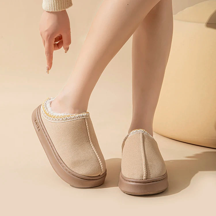 Fluffy Home Slippers - Girls Just Wanna Shop