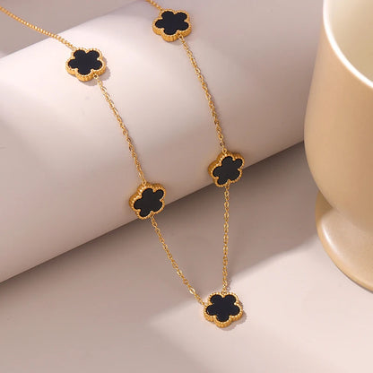 Clover Necklace - Girls Just Wanna Shop