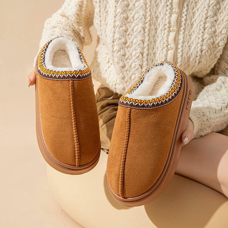 Fluffy Home Slippers - Girls Just Wanna Shop