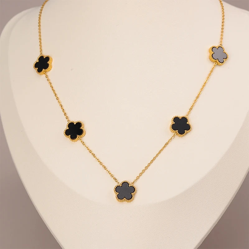 Clover Necklace - Girls Just Wanna Shop