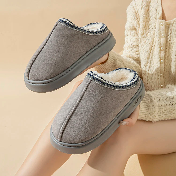 Fluffy Home Slippers - Girls Just Wanna Shop