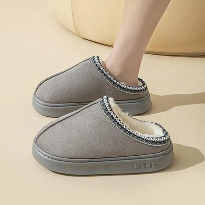 Fluffy Home Slippers - Girls Just Wanna Shop