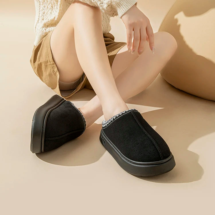 Fluffy Home Slippers - Girls Just Wanna Shop