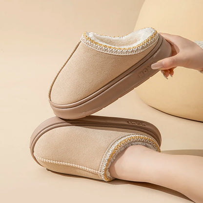 Fluffy Home Slippers - Girls Just Wanna Shop