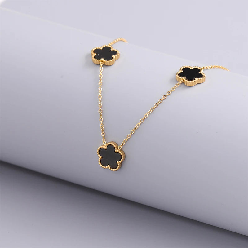 Clover Necklace - Girls Just Wanna Shop