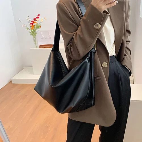 The Pillow Vegan Leather Shoulder Bag